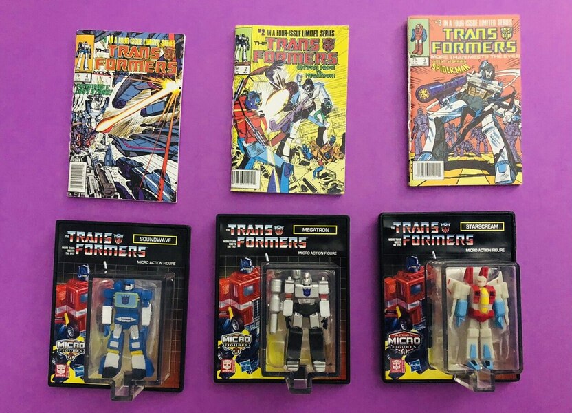 World Smallest Transformers Figure & Comics In Hand Image  (1 of 10)
